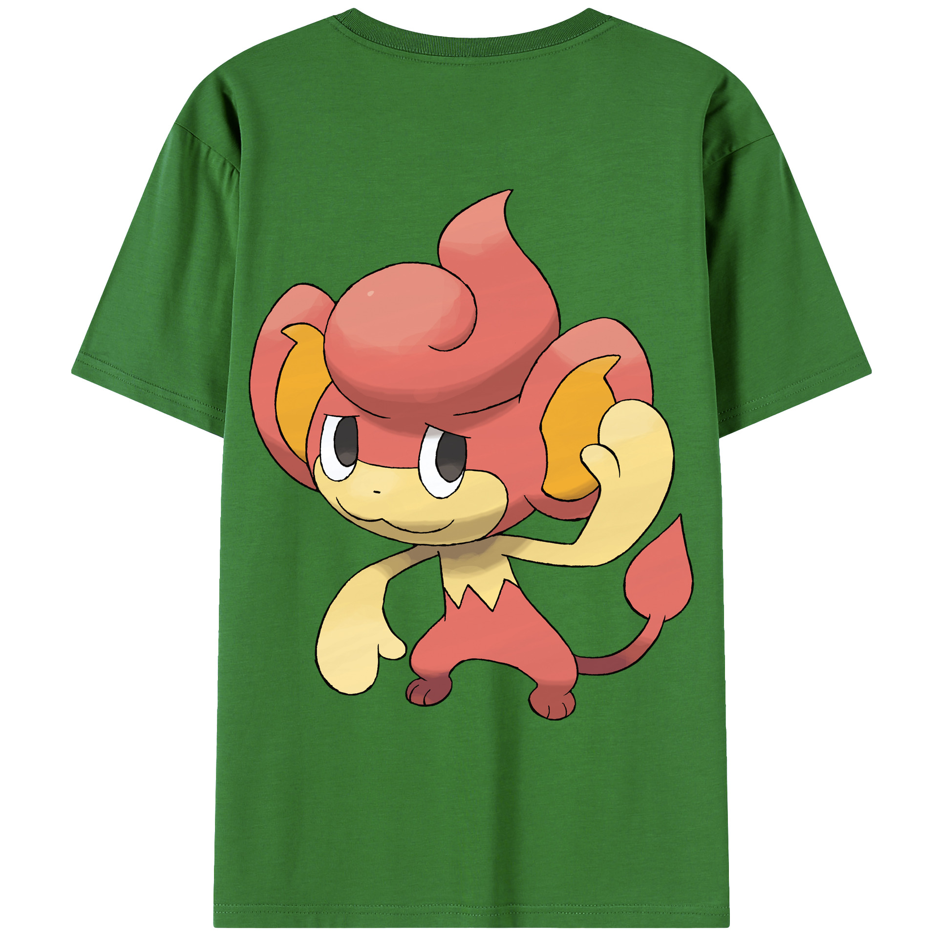 （画像用） ポケットモンスター Pokémon レディース半袖Tシャツ(バックプリント)